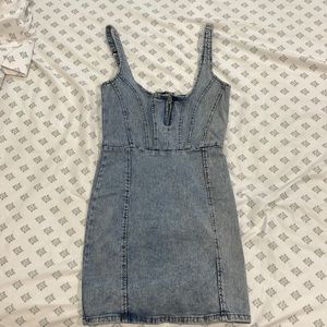 Denim dress